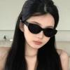 Fashion Black Cat Eye Sunglasses Women Small Frame UV400 Protection Outdoor Driving Sunshade Eyewear for Men and Women