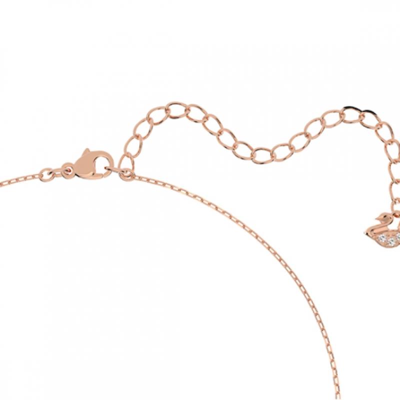 Swarovski [authorized Product Free Shopping Bag] Stilla Attract Rose Gold Set  1