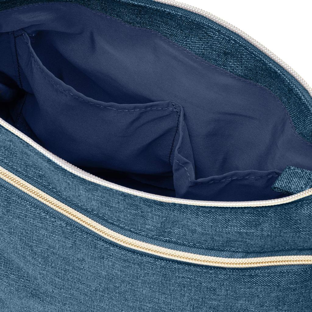 Anello Grote GT-C3362 CLP Klassiek Heather Polyester Mini Schoudertas, Donkerblauw