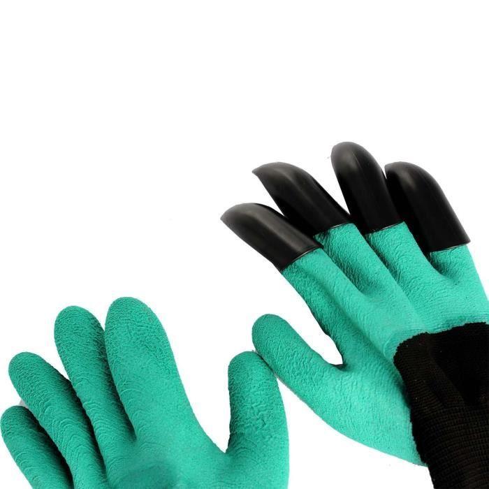 1 Pair Garden Gloves for Digging and Planting, Durable Anti-Snagging Safe Gardening Gloves for Men and Women Garden and May