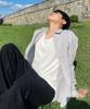 MINDBRIDGE [On] Linen Blend Semi-Oversized Shirt - 6 Colors
