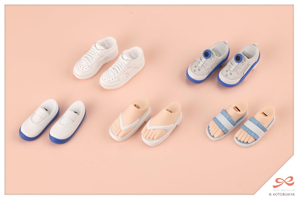 Kotobukiya Sosai Shojo Teien Dress Up Shoes Total length 20mm scale plastic model Vol.1 approx. 1/10