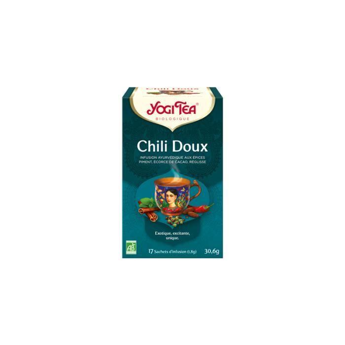 Infusion Chili Doux 17 Sachets Yogi Tea BIO