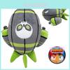 Zomg Jumbo Plush Animal Toy Soft And Stuffed Fiber Cotton Green And Grey 23*22cm
