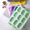 9 Grids Silicone Cake Mold Silicone Silicone Baking Pan Bread Loaf Pan  Kitchen Bakeware