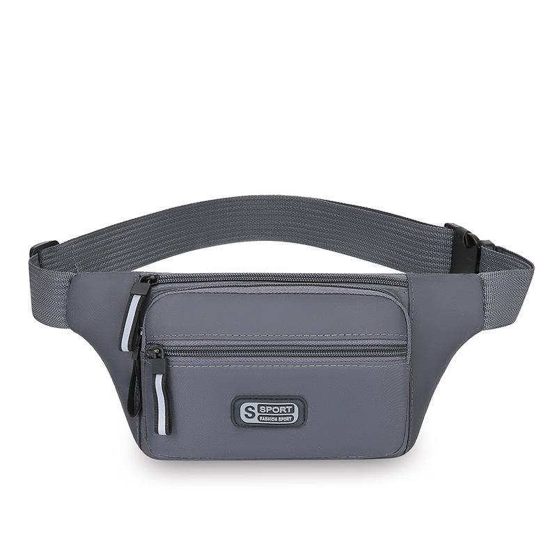 Unisex Sports Purse Portable Cashier Business Chest Bag Daily Commuting Joker Thin Shoulder Bag.