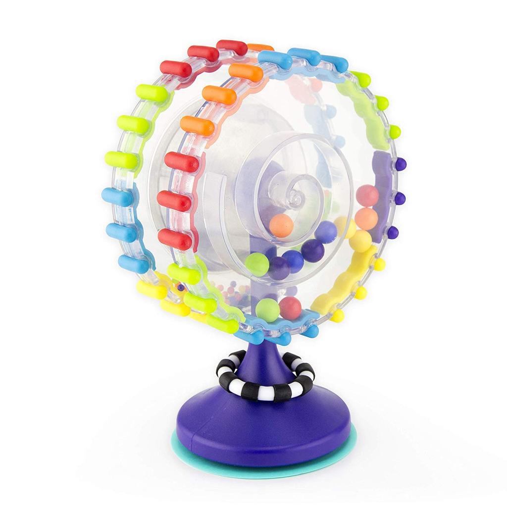 SASSY Spinning Mirror Candle, Ferris Wheel Shape with Mirror, Hand-Play Toy, Educational Toy for Babies, Baby Gift, TYSA80233