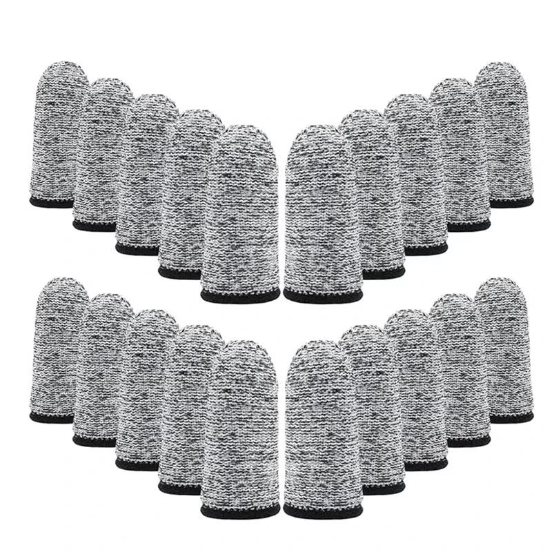 Level 5 Anti-Cut Finger Cover High-Strength Safety Flexible Anti Cut Fingertip Gloves Kitchen Tool Reusable and Durable