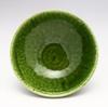 Mino ware Tanzan kiln "Vivid green" bowl, small dish, plate, flat bowl, simmered dish bowl, salad bowl, pot, Oribe 15cm green 143-0014