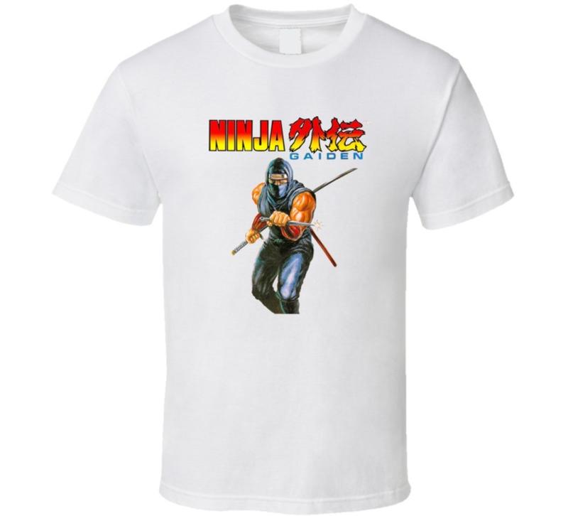 Ninja Gaiden Nes Box Art Retro Video Game Unisex T-Shirt