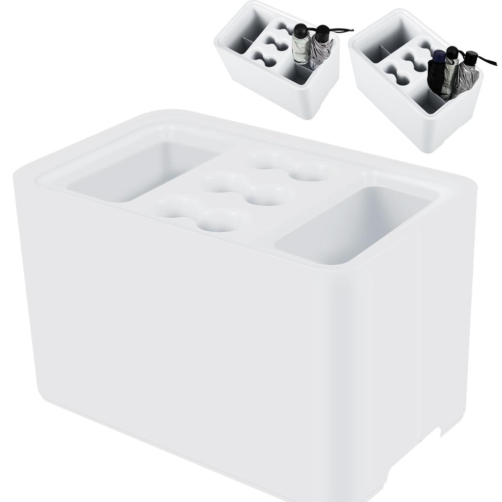 Umbrella Holder Umbrella Draining Storage Rack Umbrella Storage Umbrella Holder Bin Rain with Removable Drip Anti-Slip Base