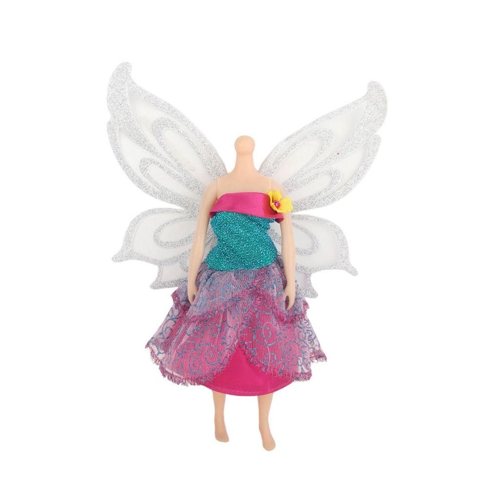Cute Doll Clothes Fairy Dresses Butterfly Wing Skirt for 1/6 BJD&30cm Doll Doll Accessories Toys