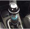 Universal Aluminum Alloy Car Gear Shift Knob Ball 8 Billiard Shape  Manual Lever Stick Shifter