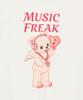 Myujigpeulikeu Angel Bear T-Shirt - White
