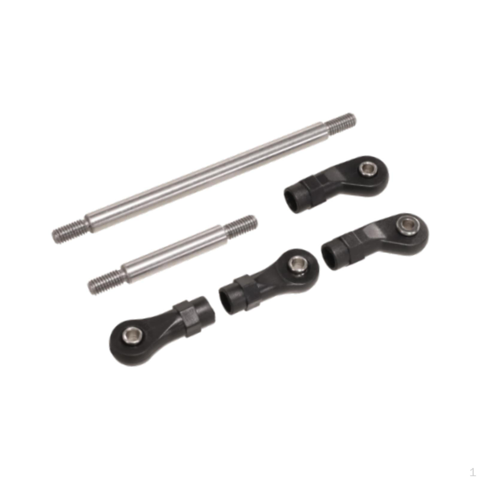 

RC Car Steering Links Kit Remote Control High Strength Front Axle Replacement
