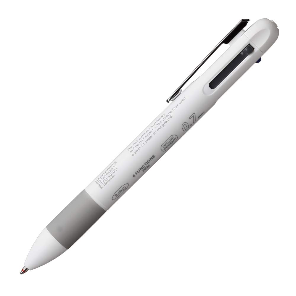 

Nitoms STALOGY Многофункциональная ручка 4 функции ручка белая S5705 0.7