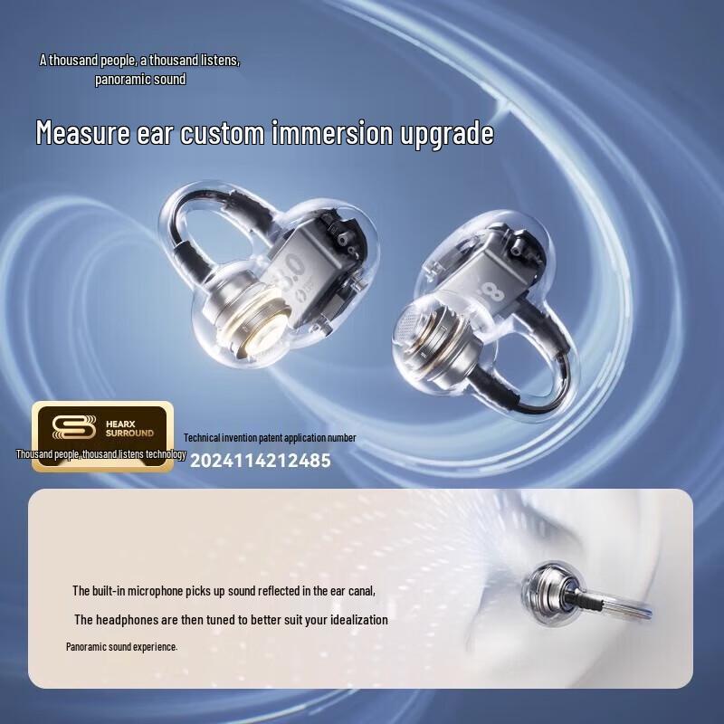 Sena S8S Open-Ear Air-Bone Conduction Bluetooth Sport Ear Clip Headphones