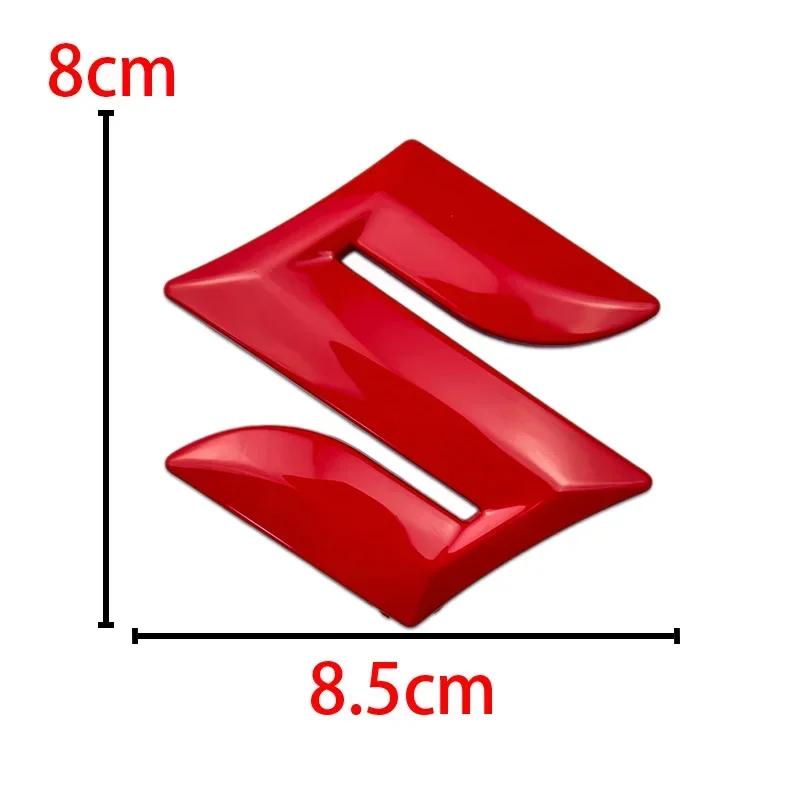Emblema per Suzuki Alto SX4 Samurai Ignis S Cross Grand Vitara Swift Sport Jimny 8cm Adesivo Logo Stemmi per Bagagliaio Auto Accessori