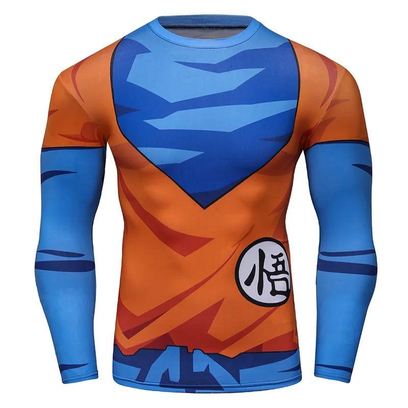 Dragon Ball Anime 3D Print Men's Long Sleeve Shirts Multiple Characters & Armor/Superpower Element Design for Fans
