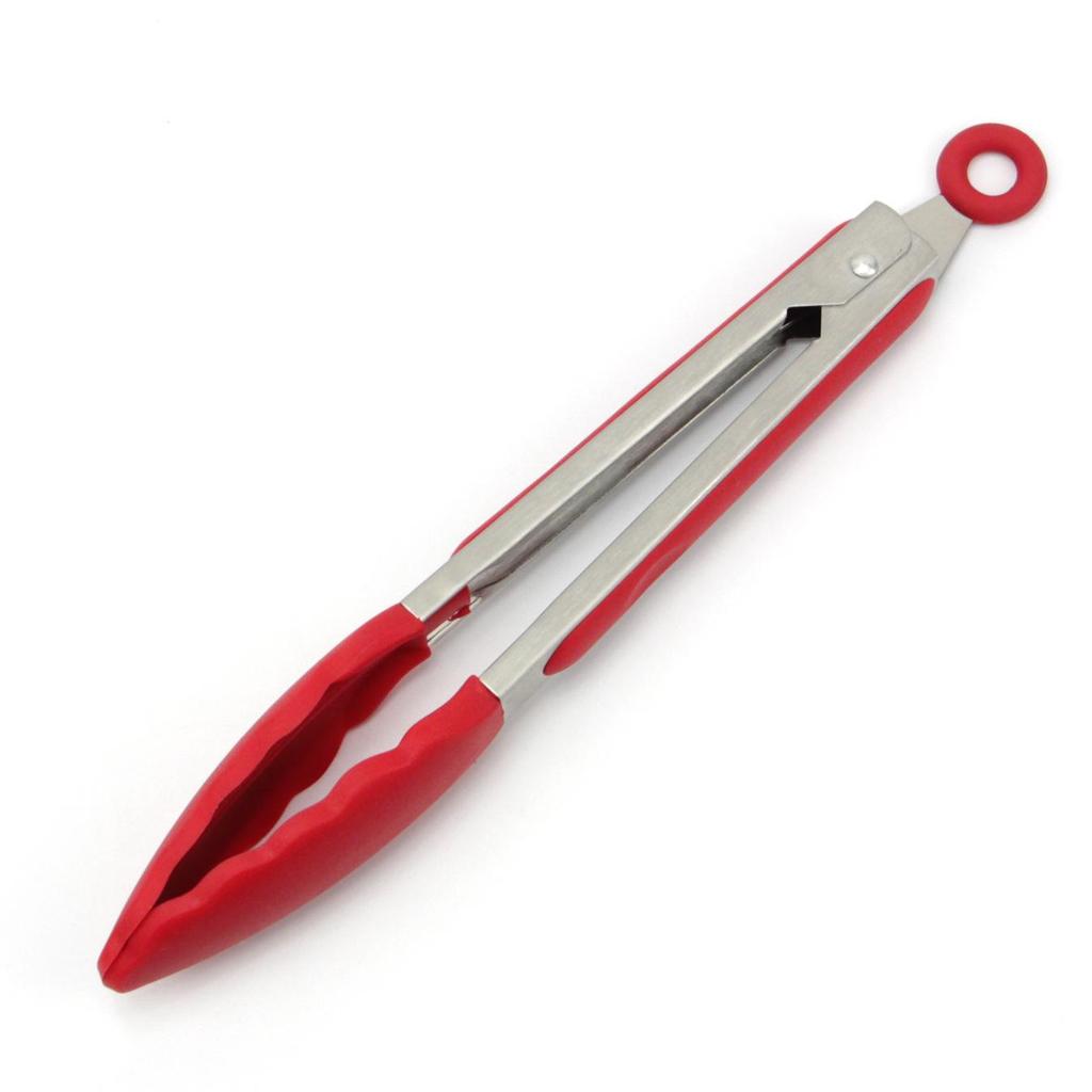 Stainless Steel Anti-Scalding BBQ and Bread Tongs