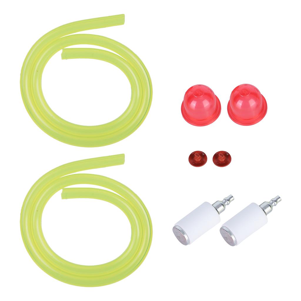 Primer Bulb Fuel Filter Fuel Pipe Kit Replacement for 358794761 358794762 358794763x2