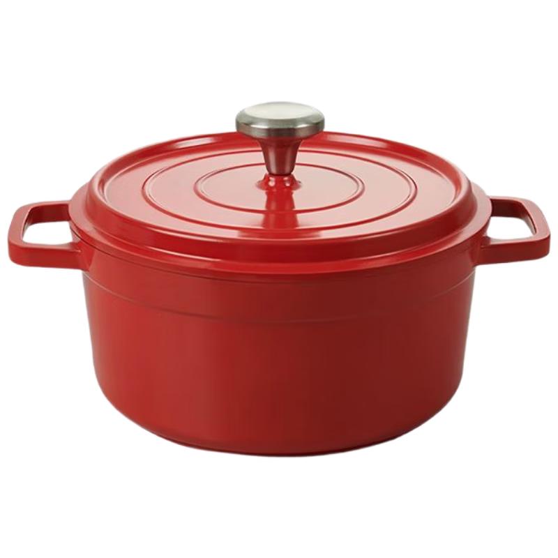 MINGJUE 20CM Enamel Induction & Gas Stew Pot