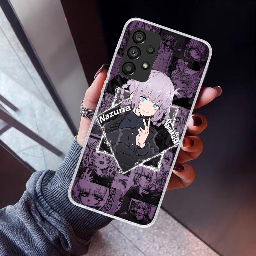 Nazuna Nanakusa Anime Phone Case For Samsung Galaxy A12 A52S A42 A32 A22 A51 A50 Note 20 Ultra 10 S10 Plus A71 A70 A31 A30 A10S