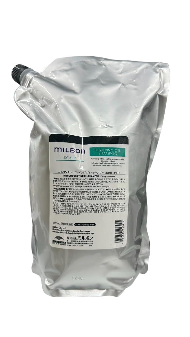 

Milbon Purifying Gel Shampoo Эксклюзивный продукт для парикмахерских Refill (Шампунь 2500мл)
