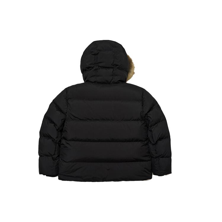 New MLB Down Jacket Winter Mid Length Unisex Black 3ADJB0516-50BKS