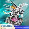KaiZhi Mecha AI-X White Winged Horse Model Building Blocks with Lights