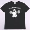BUNS OF STEEL Rabbit Fitness Funny Gym Rat  Bodybuilding Crewneck T Shirt Casual Short Sleeve Oversized TShirt