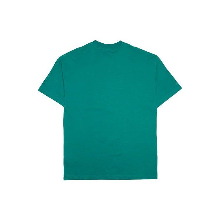 Nike T Shirts Men's Green Crew Neck Moderate Straight Fit DA0321-340