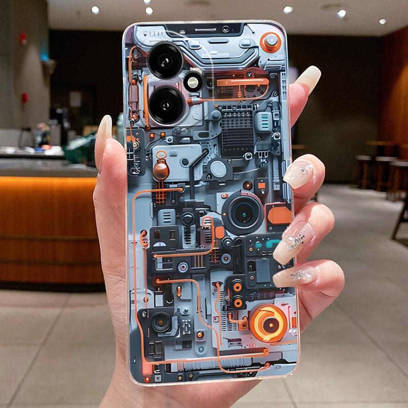 Global For Honor 400 5G Case DNY-NX9 Clear Cute Cartoon Dragon Luxury Cool Boys Girls Cover For Honor 400 Pro DNP-NX9 Phone Case