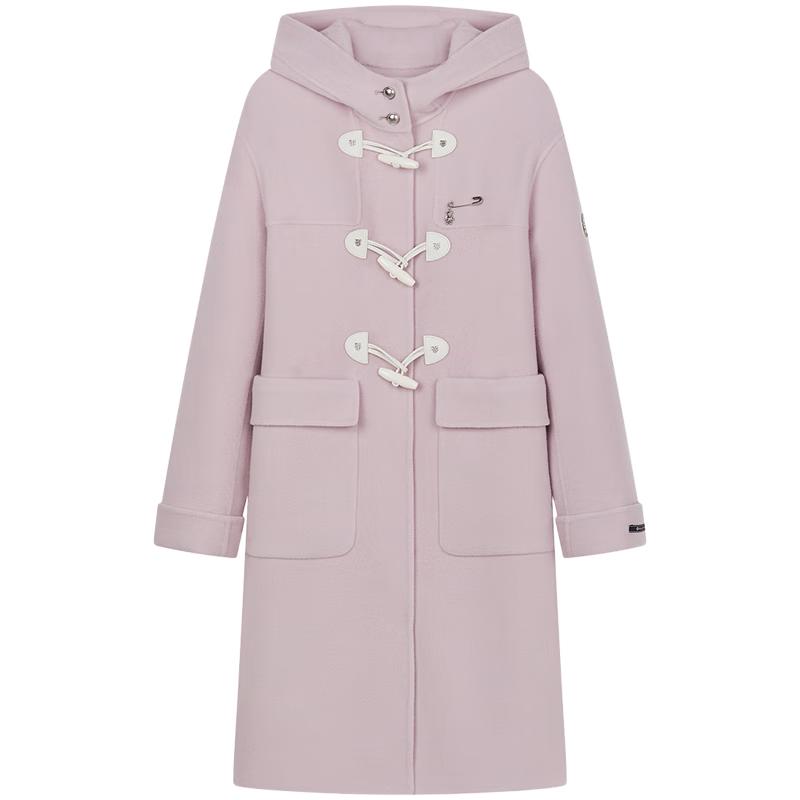 Teenie Weenie Women's Toggle Button Wool Blend Mid-Length Coat