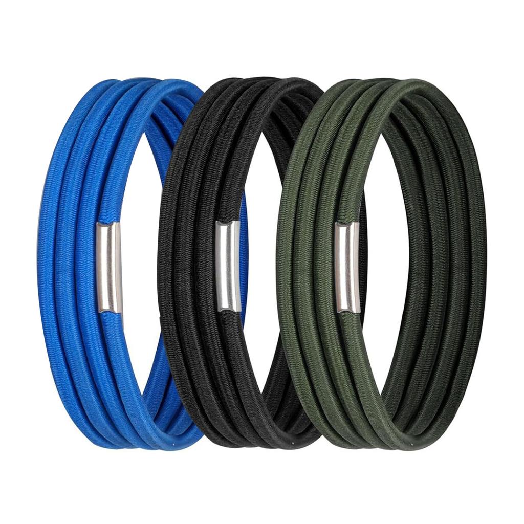 3PCS Rubber Trash Bag Holder Elastic Band Secure Garbage Can Strap Prevent Slippage For Home Outdoor Travel Essential