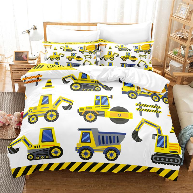 Racing Pattern Duvet Cover Set Youth King Quilt Cover Fashion Boy Bedding Sets Children'S Bedroom Comforter Bedding Sets Bed Set