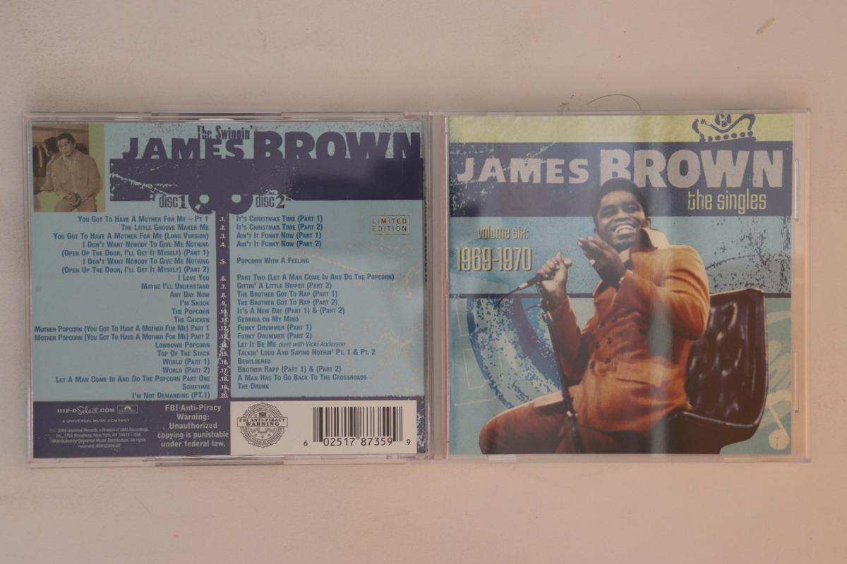 

CD JAMES BROWN Singles 6 19691970 B001220402 HIPO SELECT 2008 US SoulFunk Used