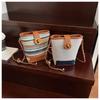 IELGY Ladies Messenger Bag Canvas Summer Fashion Bucket Bag