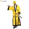 Halloween Scary Costume For Men Featuring A Bewitching Taoist Robe And Hat