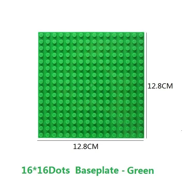 Single Double Sided Building Plates 32X32 16X16 16X32 Dots Diy Simulated Scene Building Block Base Compatible With Major Brands