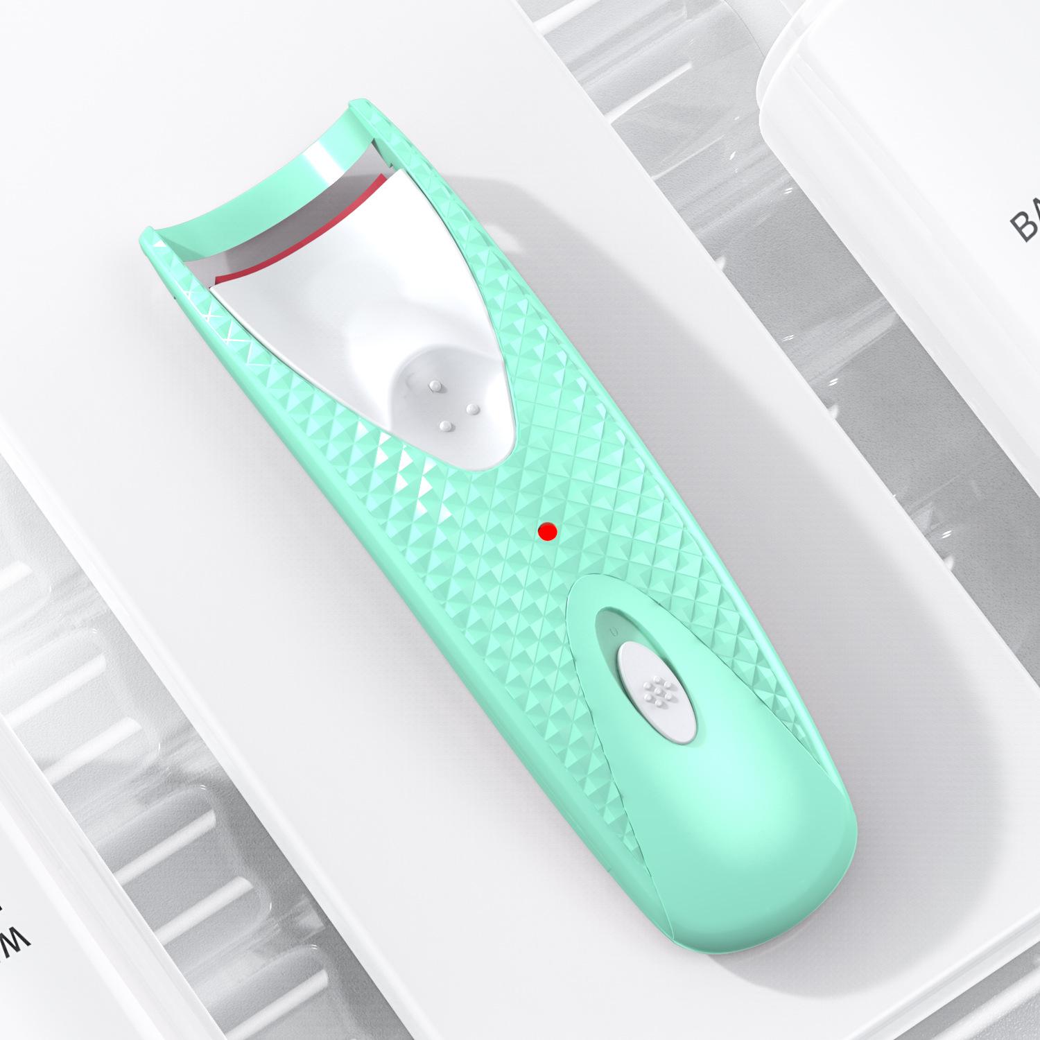 

Электрические щипцы для завивки ресниц с подогревом Diamond Curler 288# зелёный