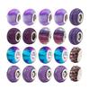 66-Piece Purple Nine-Grid DIY Jewelry Box Set - Children's Handmade Bead Bracelet Kit & Gift Box