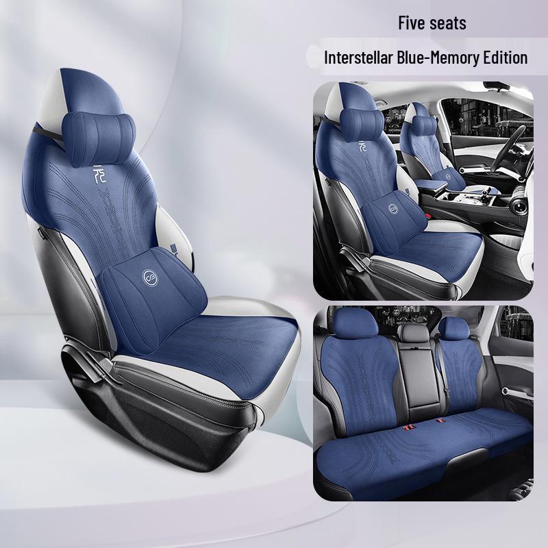 ZFL Sports Leather All-Season Seat Cushion for BYD Yuan PLUS