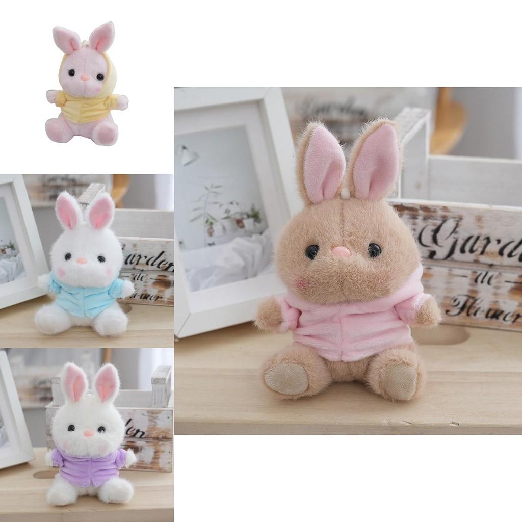 Adorable Plush Rabbit Keychain Cute Plush Toy Doll With Soft Pp Cotton Filling