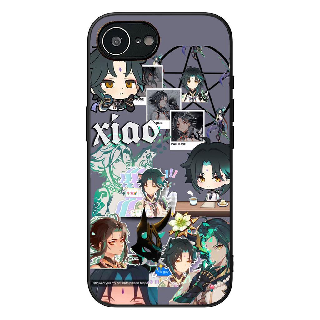 Xiao Zhong Li Genshins Impacts ZhongLi Phone Case for Xiaomi Redmi Note 12 11 10 A3 Pro 10A 10C 12C Note12 5G Protective Cover