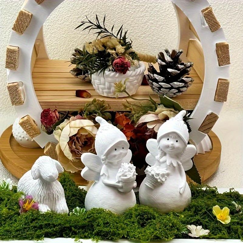 2026 Angel Fairy Flower Holder Mold Suitable For Plaster,Resin,Concrete Candle Making,Home Decor Crafts,Desktop Decoration Mold