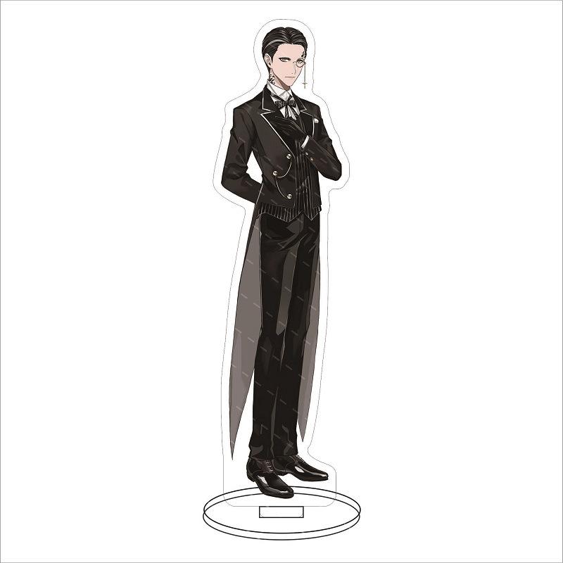 Cartoon Anime Technoroid Overmind Stojan Akrylová postava Stojící Model Talíř Kolekce stolu Ornament Cosplay Rekvizity Fanoušci