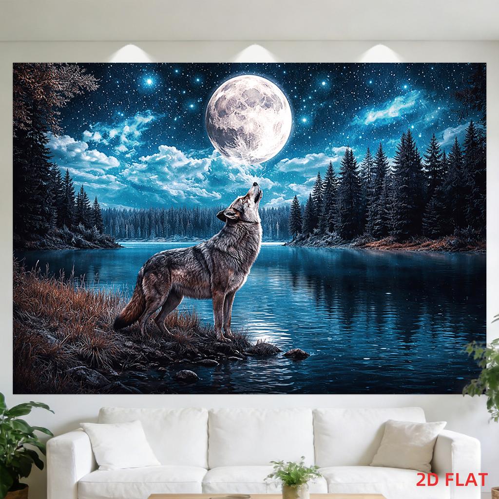 2D Flat - 2D Flat - Tapestry For Decor Bedroom Living Room Office Party Decor
