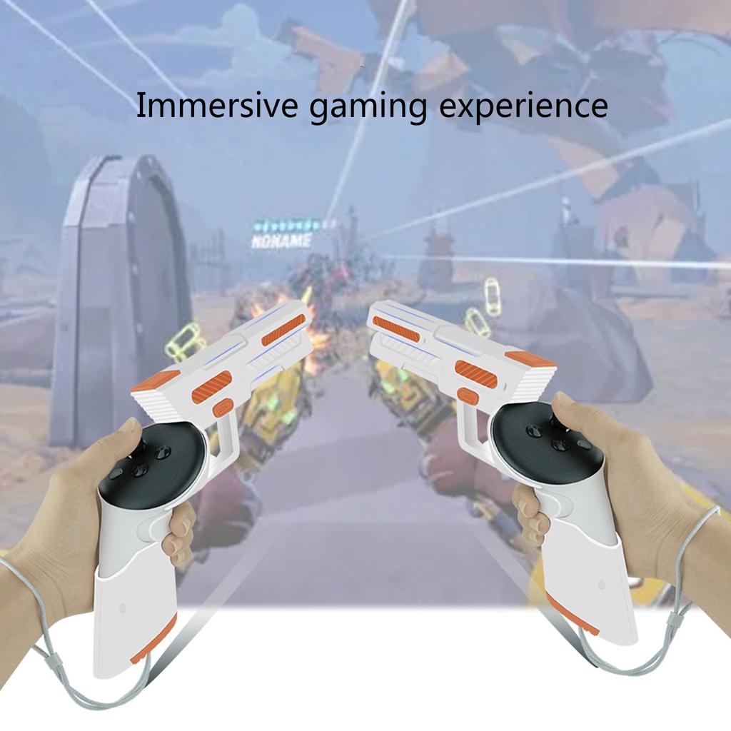 Ergonomic Grip Convenient Controller Handle VR Game Handle for Virtual Reality Games Immersive Experience for MetaQuest3