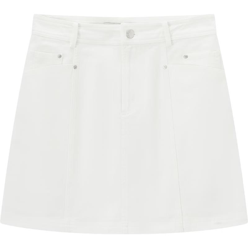 Women s A-Line Cotton Short Skirt S